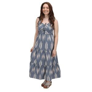 Cotton & Rye Women's Aztec Print Sleeveless Maxi Dress
